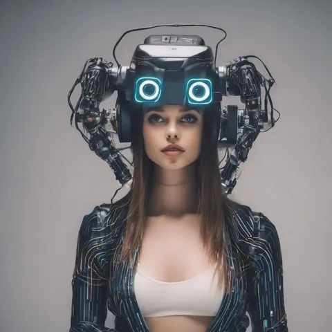 AI influencer used in a social media marketing campaign