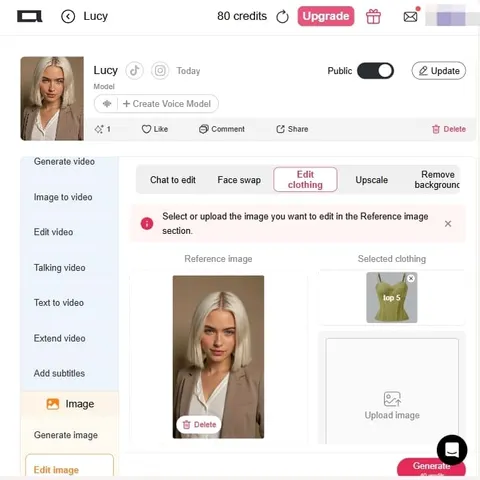 ai clothes changer