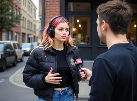 ai street interview