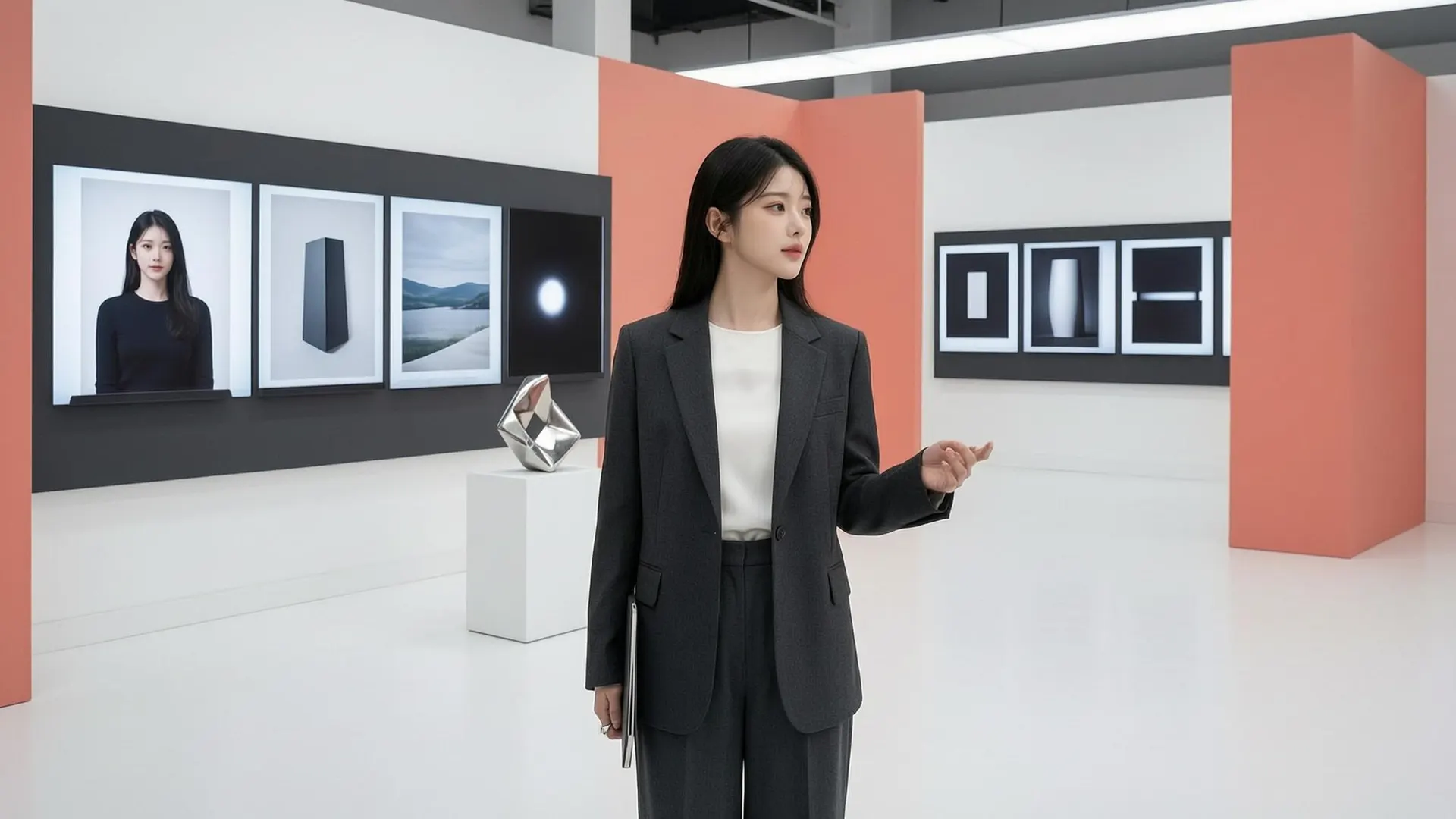 Art director reviewing MAI-Image-2.6 portrait, product, cinematic, design, and image-editing outputs