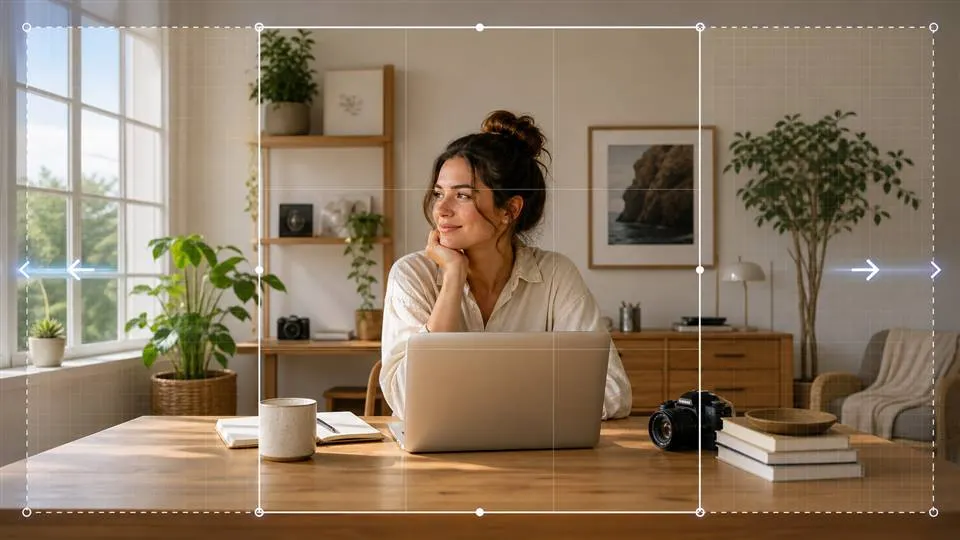 Méthode et résultat de l’extension d’une photo avec l’IA