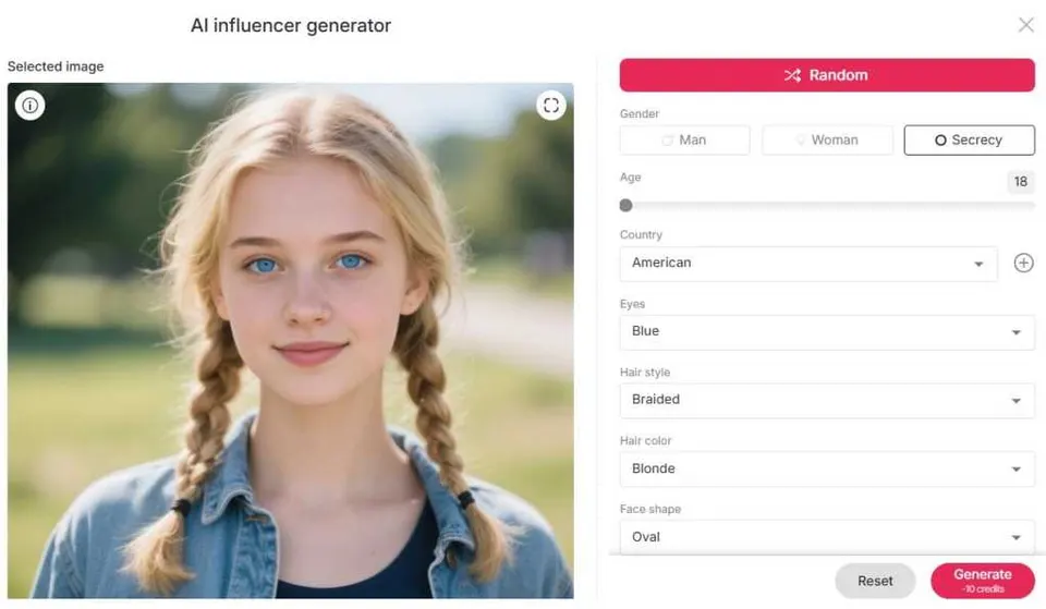 create an AI girl