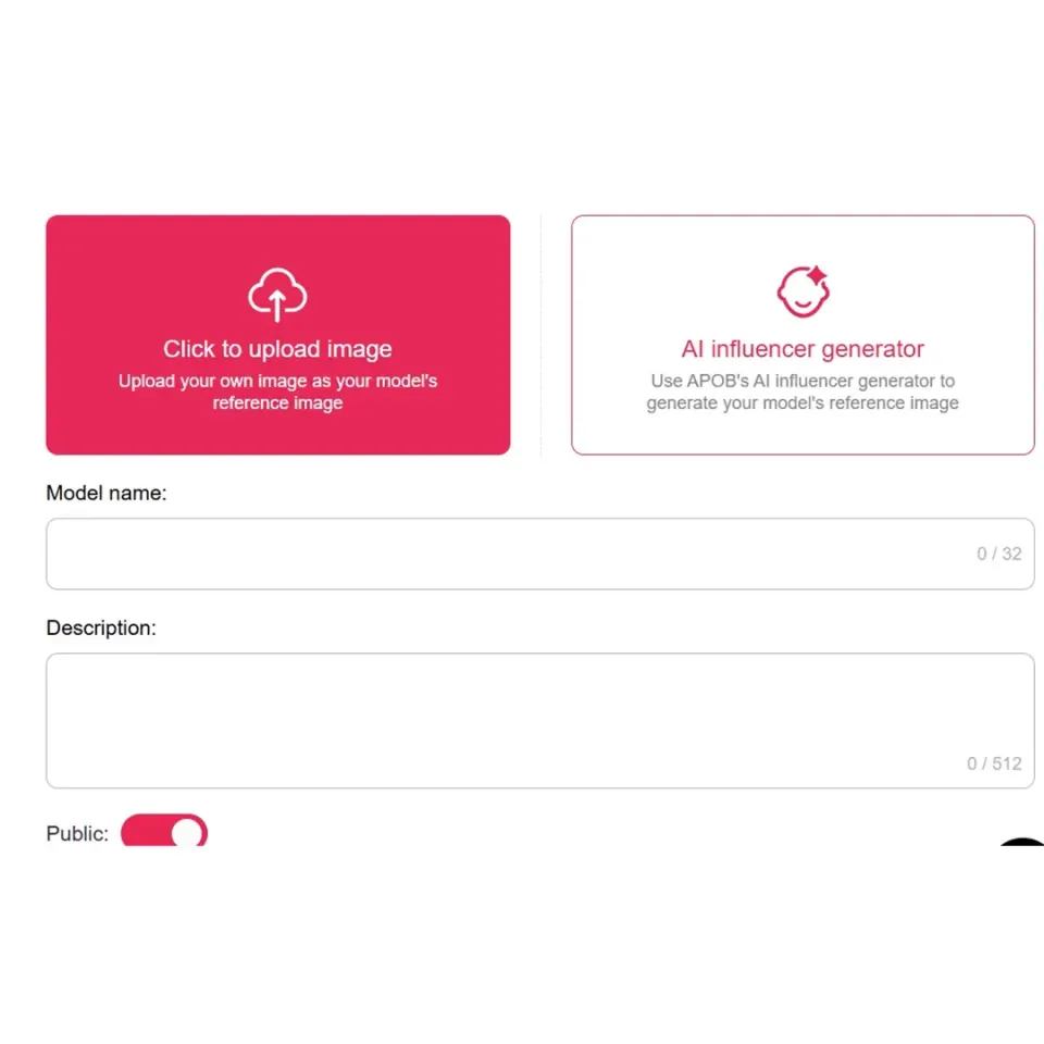 create anime portrait from image or ai influencer