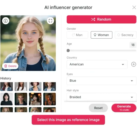 create a free ai doll