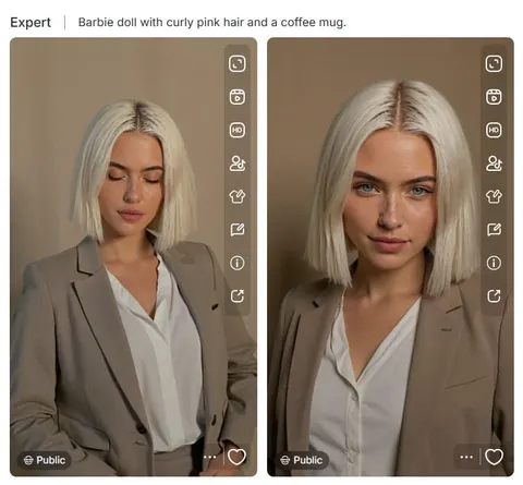 images generated by ai influencer generator