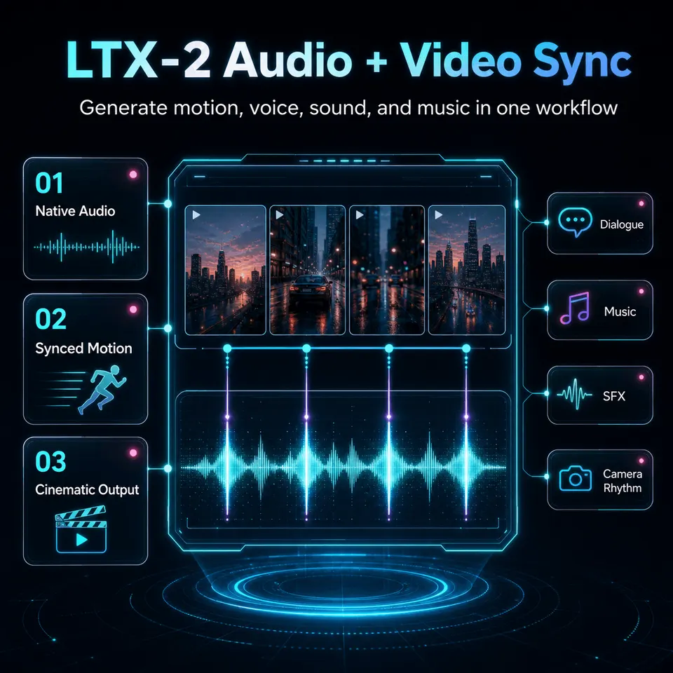 LTX-2: A Technical AI Video Model for 4K and Audio-Video Generation