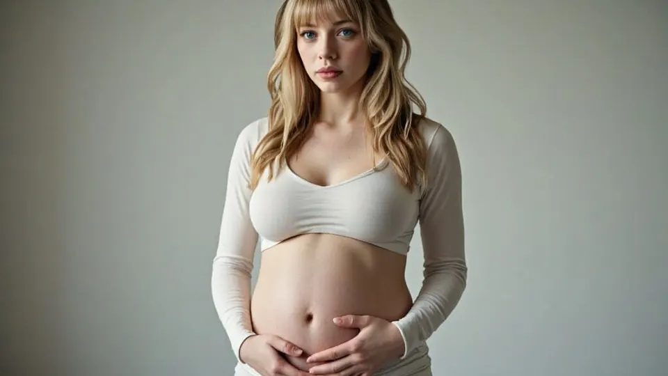 妊婦のシルエット