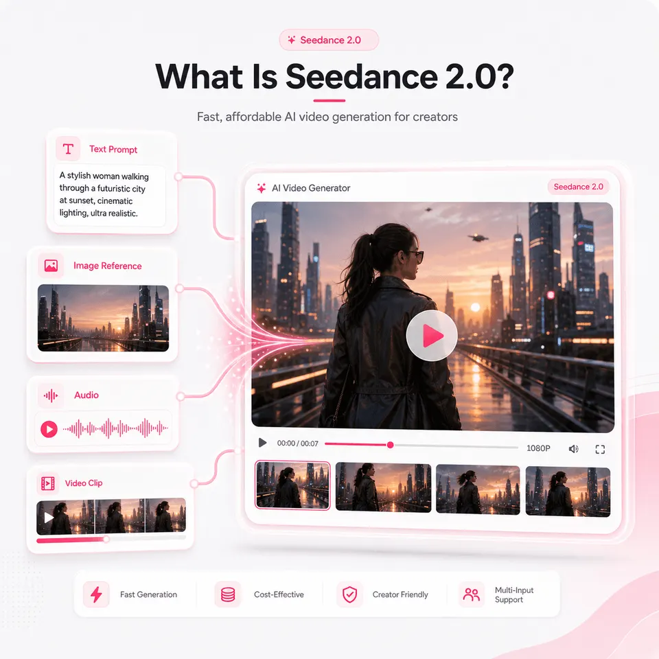 Imagen de presentación de Seedance 2.0
