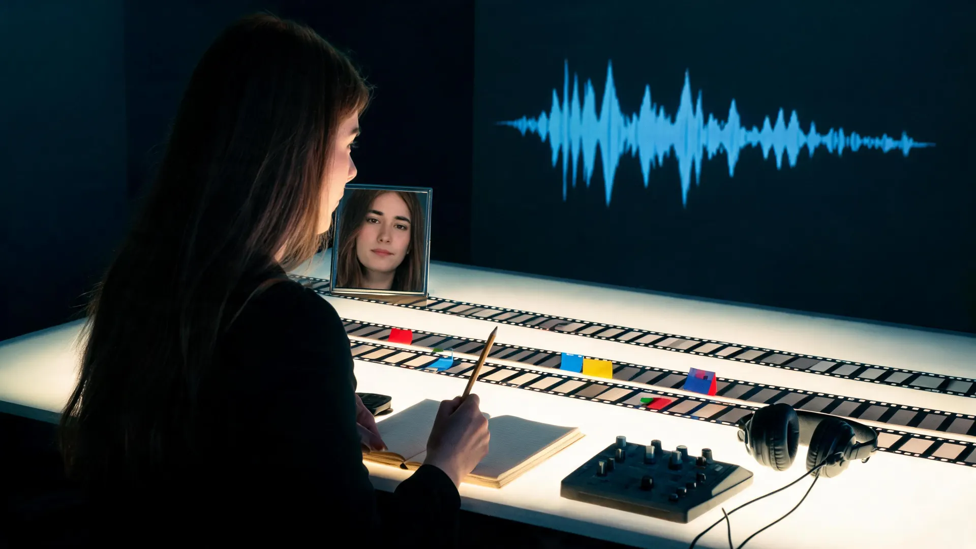 Video analyst checking planted events against an AI-generated timecode report